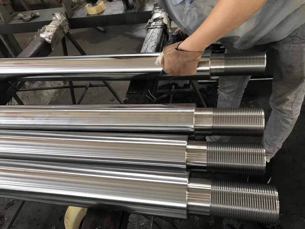 tige de piston de vérin hydraulique